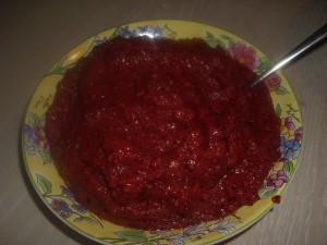Pineapple Craanberry Relish