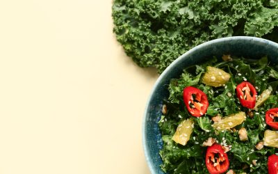 Recipe: Kale Salad with Lime Sesame Marinade