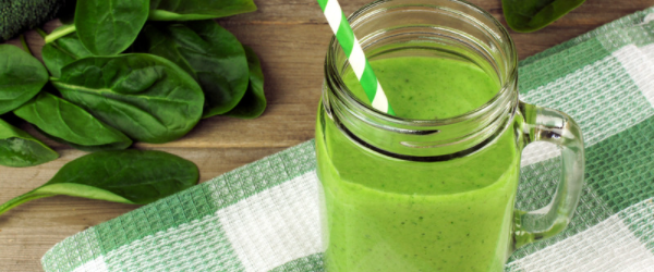Coconut Spinach Arugula Smoothie that is full of phyto nutrients