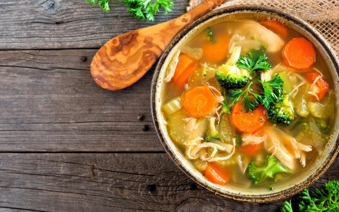Healing Vegetable Soup: Immuno Booster, Flue Fighting Soup