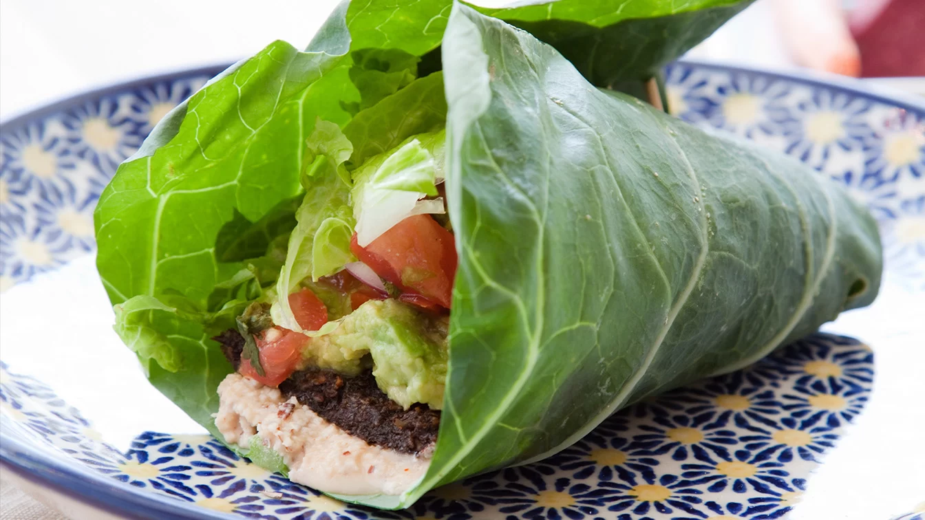 easy to make collard roll up