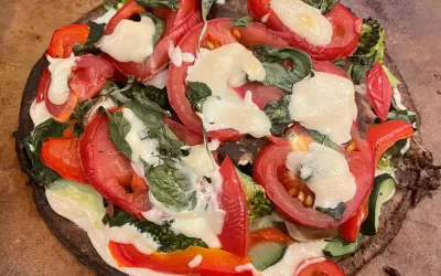 Gluten-Free, Hormone-Balancing Cauliflower Pizza Crust!