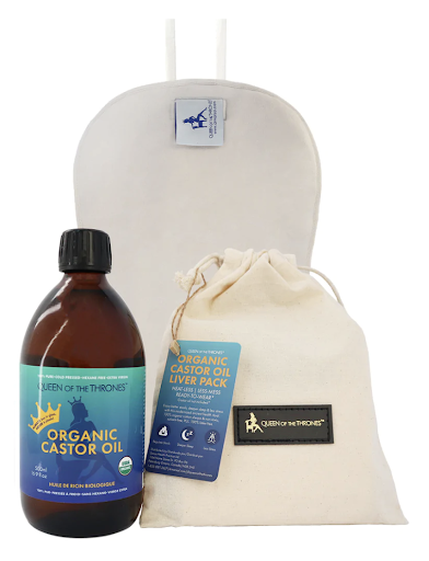 Functional Health Products-Organic Castor Oil Pack for Liver Kit