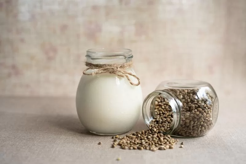 vegan fesh hemp milk elixer from seeds to fight adrenal problems