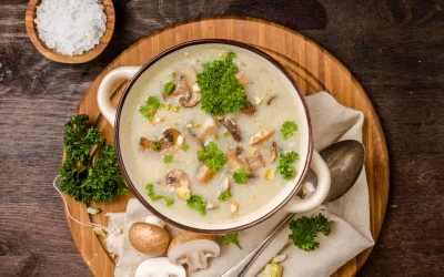 Energy Boosting, Adrenal-Loving Mushroom Soup