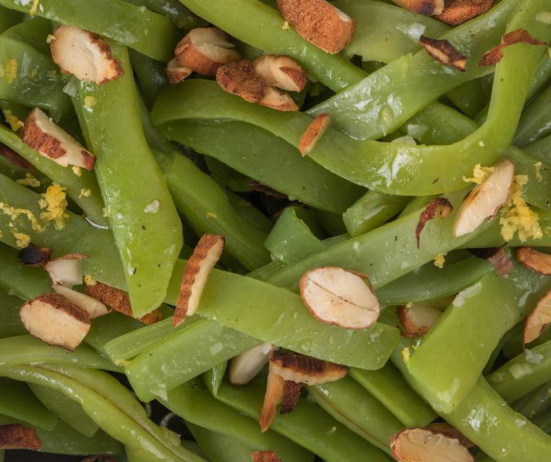 Delicious Vegan Green Beans Almondine Recipe