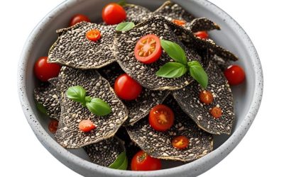 Raw Vegan Chia Crackers and Pizza Crust for Hormone Balance and Blood Sugar Control
