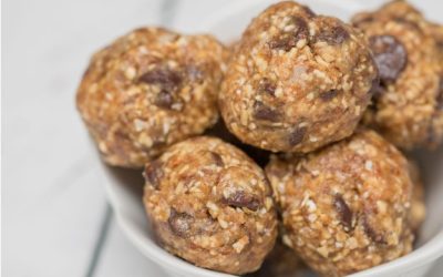 Raw Vegan Cookie Dough Bites: Hormone-Friendly, Low-Glycemic Snack