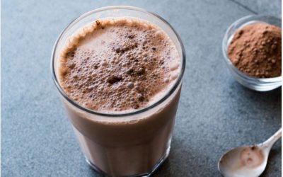 Low-Glycemic Green Chocolate Smoothie for Metabolism and Hormonal Health