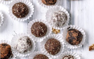 Fudgy Cocoa Balls: A No-Bake Holiday Treat for Bone and Hormone Protection