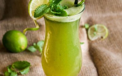 Lemon Ginger Blast Mocktail for Blood Sugar Balance and Hormone Support