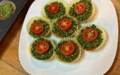 Sun-Dried Tomato Kale Pesto Bites (Raw, Vegan, Low-Glycemic Holiday Appetizer)