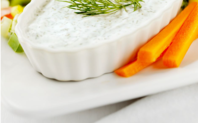 Cucumber Dill Dip: Dairy-Free, Raw Vegan, Hormone- and Blood Sugar–Supporting Recipe