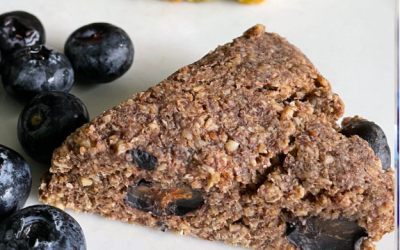 Blueberry Sprouted Bread, Scones, & Muffins: A Low-Glycemic, Whole-Food Plant-Based Treat