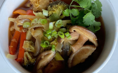 Thai Tom Yum Soup: Raw Or Cooked Vegan Recipe for Gut, Metabolic, & Hormone Health